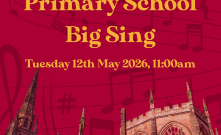 Image of The Big Sing at Coventry Cathedral!