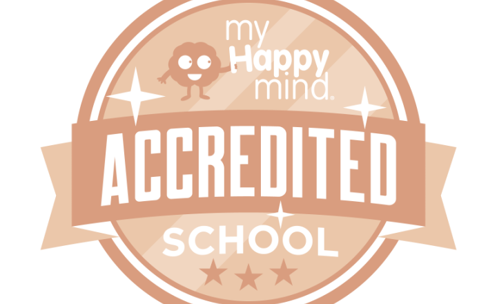 Image of We are proud to announce that we are a myHappymind Bronze Accredited School!