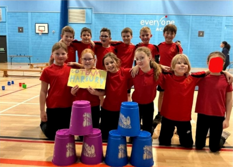 Image of Y4 Speed Stacking Competition