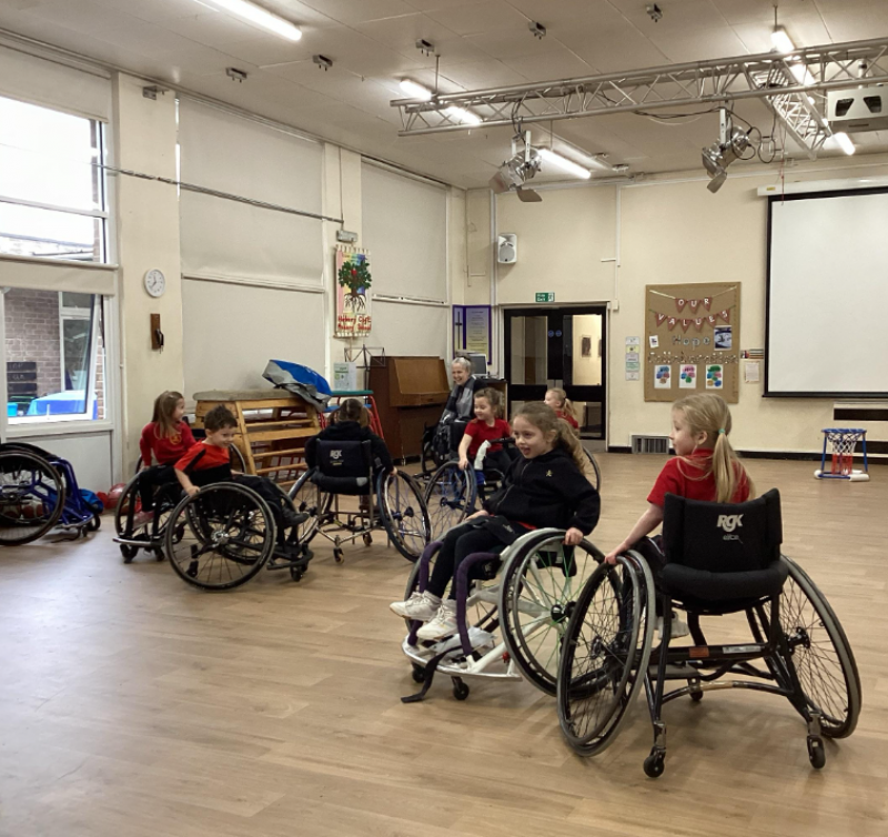 Image of Wheelchair Basketball