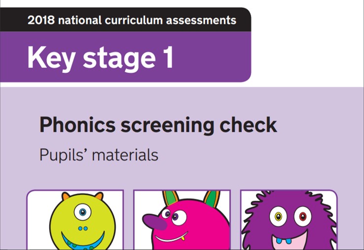 Image of Year 1 Phonic Screening Check