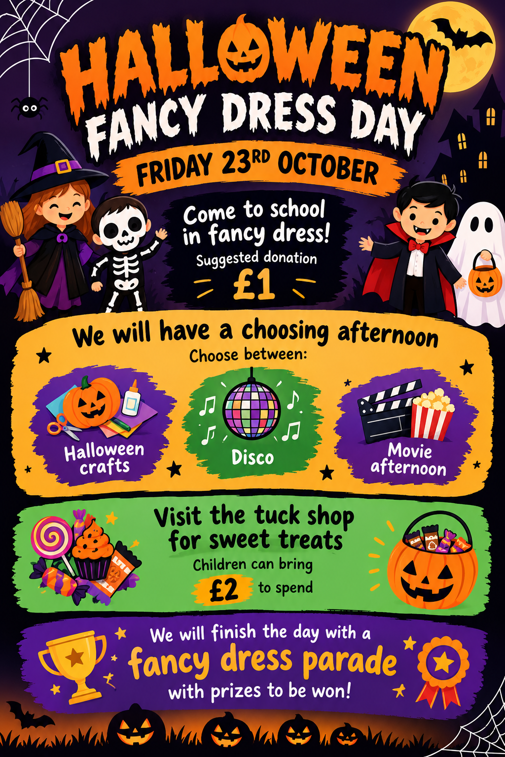 Image of Halloween Fancy Dress Day