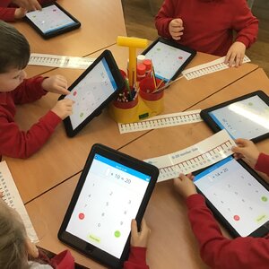 Using ICT to practise those essential basic skills.