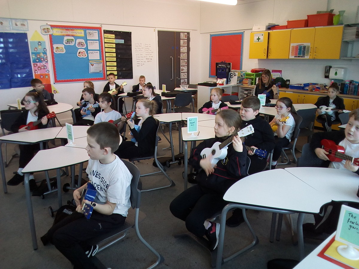 Ukulele in Year 4 | Hawes Side Academy