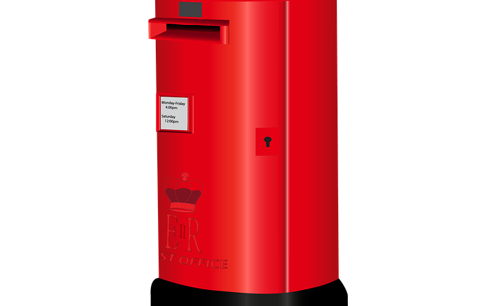 Image of Foundation Stage Posting Christmas Cheers