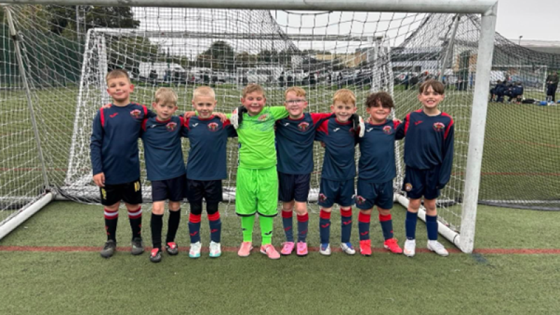 Image of Year 3/4 boys football competition against Heywood Schools!