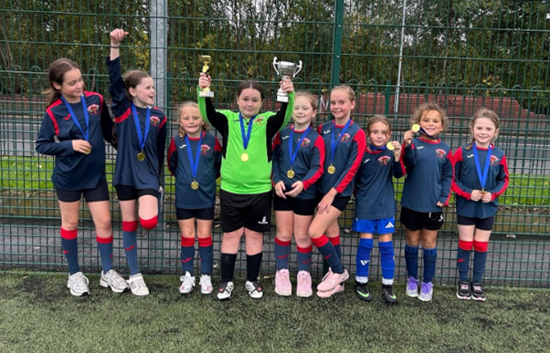 Image of KS2 GIRLS’ FOOTBALL WINNERS!