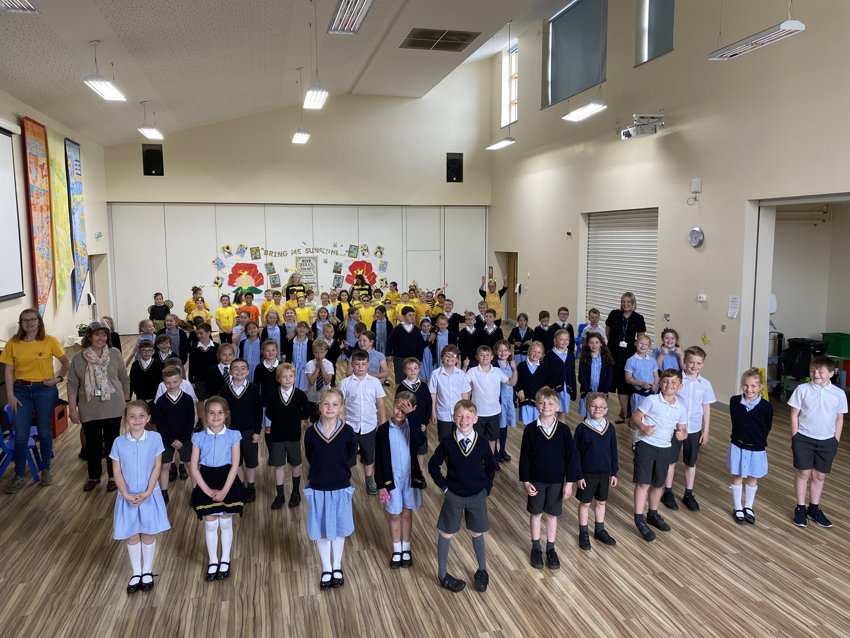 Image of Year 3 Bee Assemblies are live!