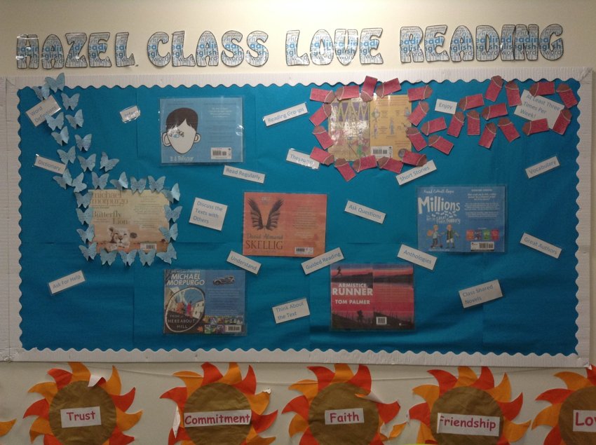 Image of Year Six Class Reading