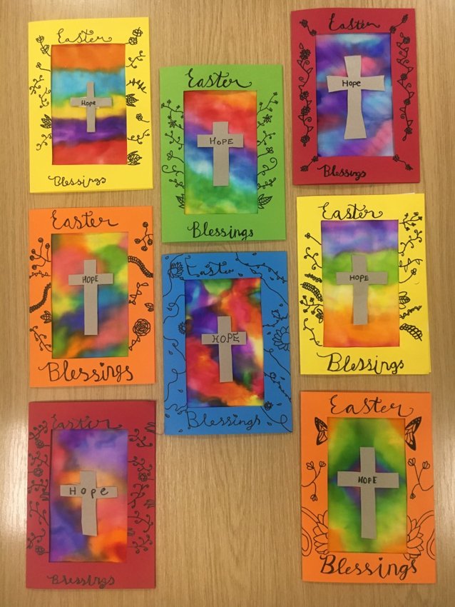 Image of Easter Cards Close Up!