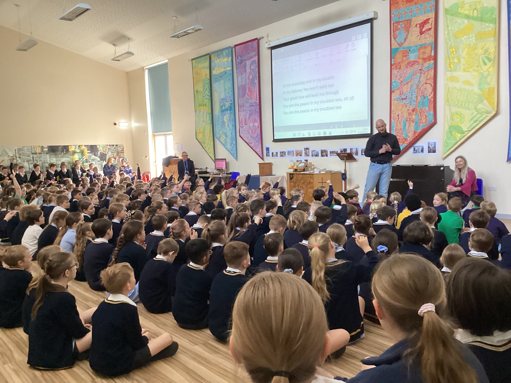 Image of Reverend Matt Lockwood visit