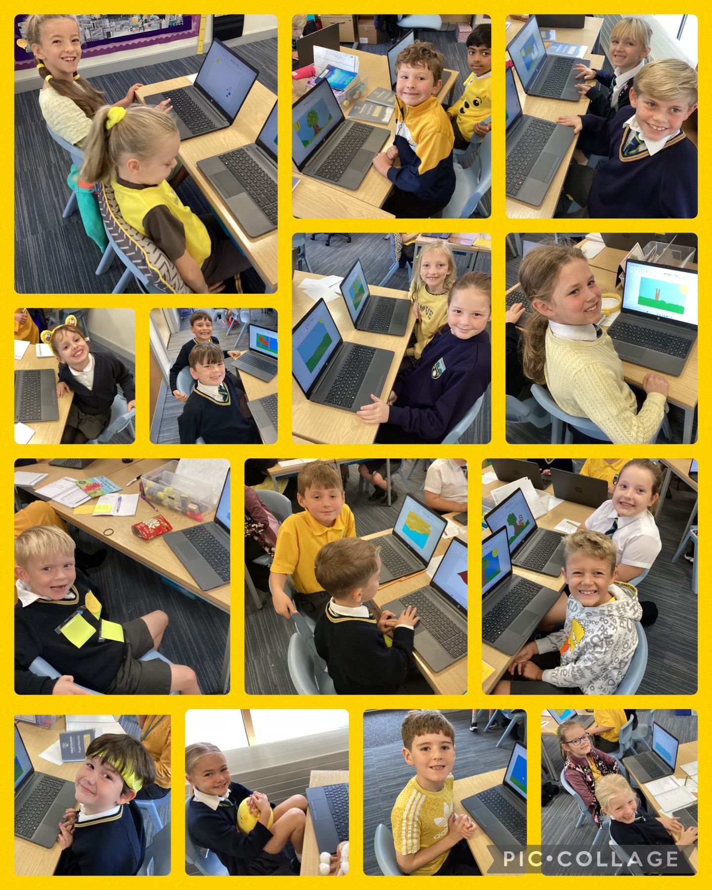 Image of Hello Yellow computing in Beech