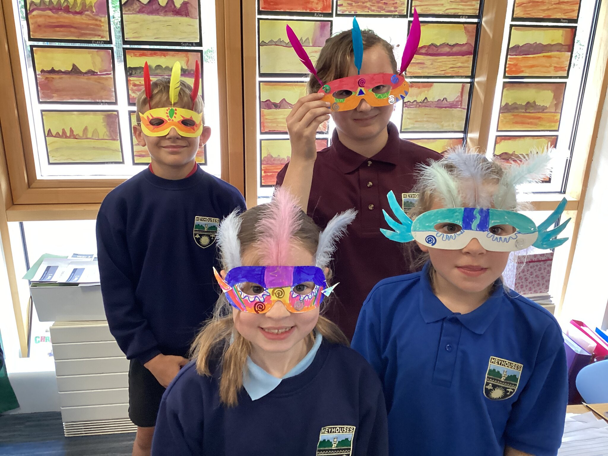 Image of Caribbean Carnival masks