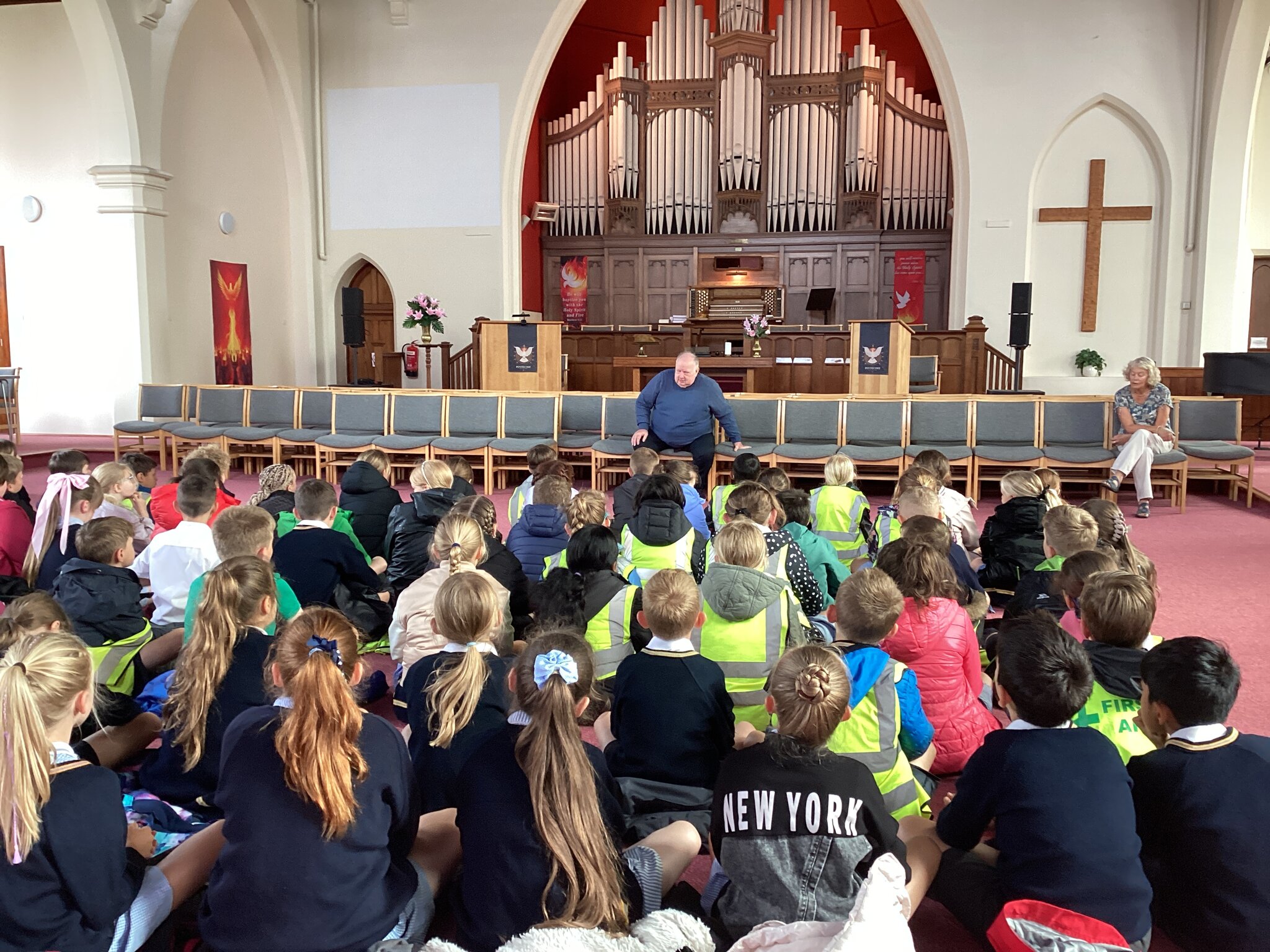 Image of Church visits for year 4