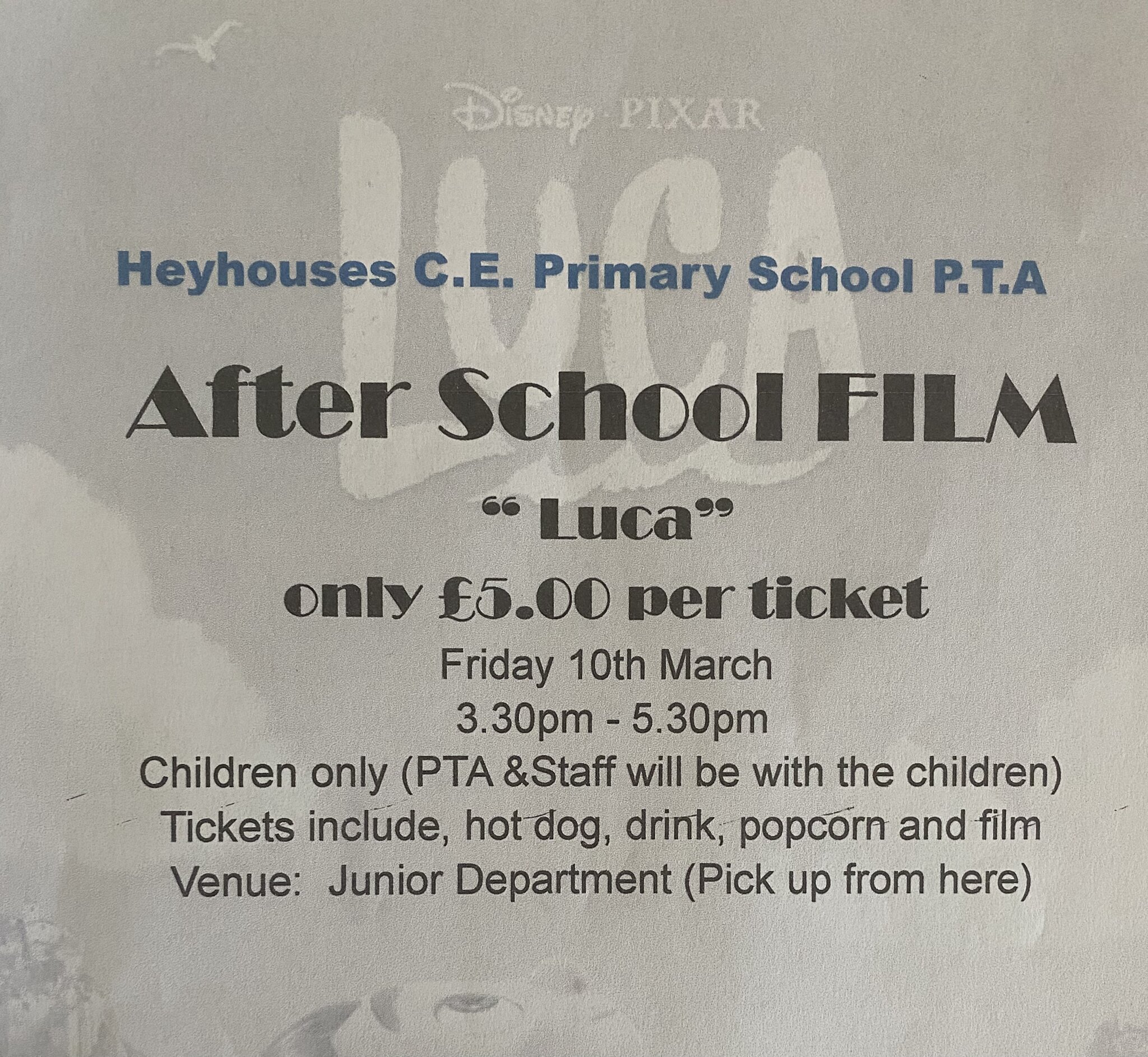Image of PTA Cinema Night 
