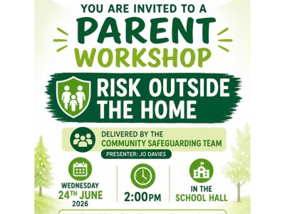 Image of Parent Workshop : Risk Outside the Home