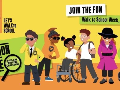 Image of Walk to School Week from 18th-22nd May 2026.