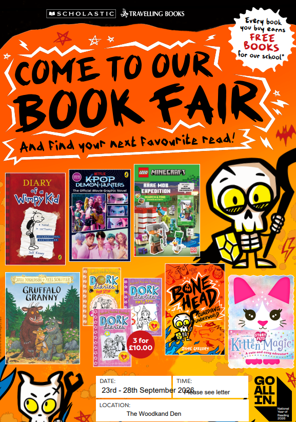 Image of Travelling Book Fair – Celebrating World Book Day & The Year of Reading 2026