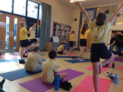 Image of Yoga and relaxation workshop