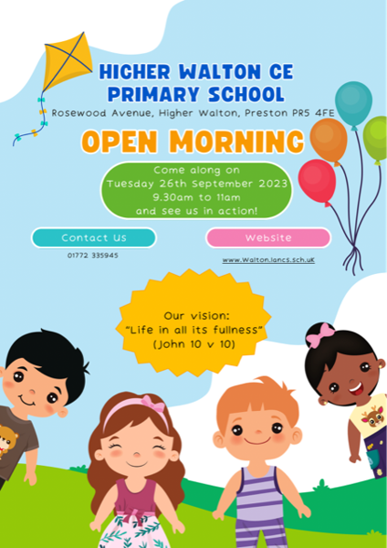 Image of Open Morning - Tuesday 26th September, 9.30am to 11am
