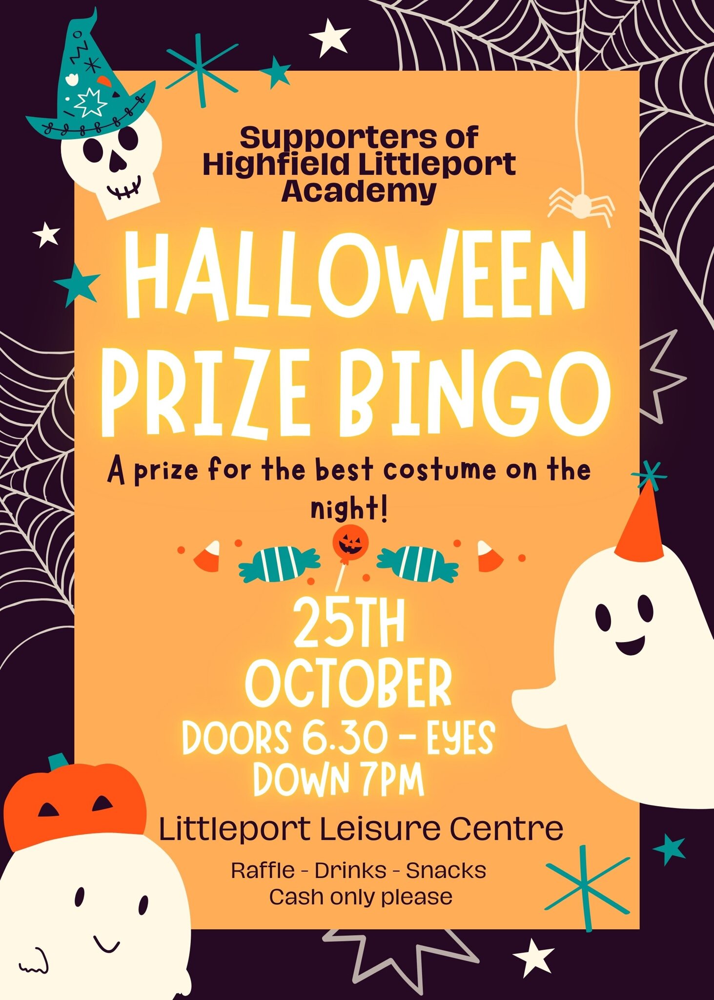 Image of SOHLA Halloween Prize Bingo