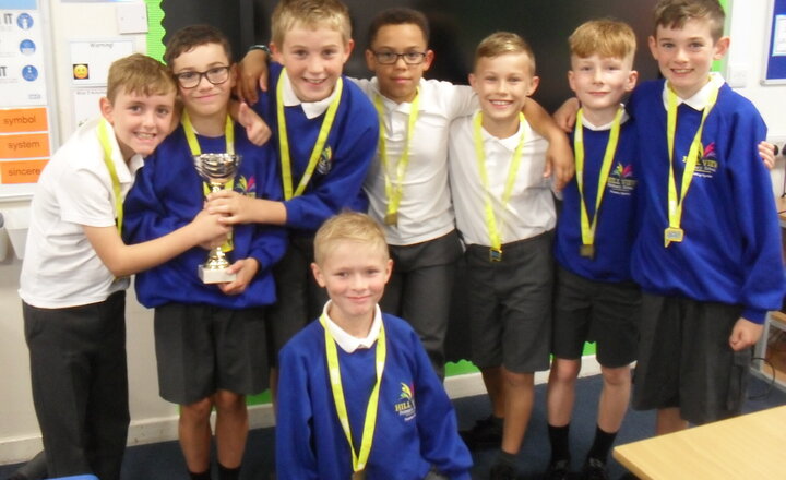 Image of Year 5 Football Champions!