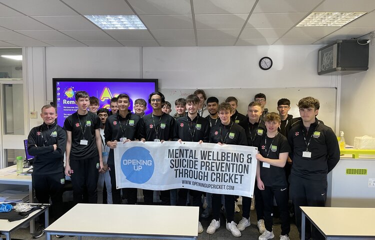 Image of OPENING UP: SUPPORT AND WELLBEING IN CRICKET