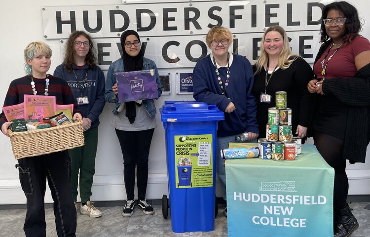 Image of HNC RAISES OVER £400 FOR LOCAL FOOD BANK DURING COST OF LIVING CRISIS