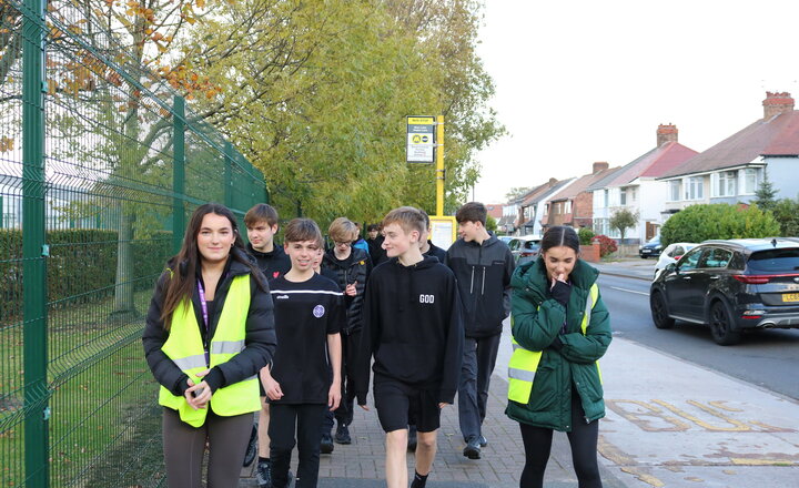 Image of Our half termly well-being walk