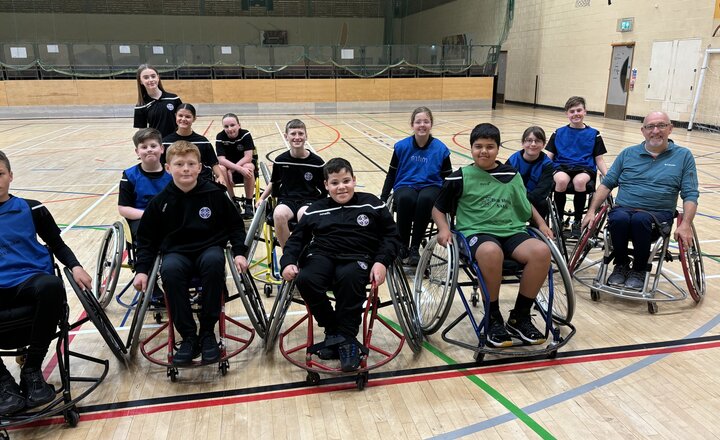 Image of Inclusion trip: wheelchair basketball - 12th September 2024