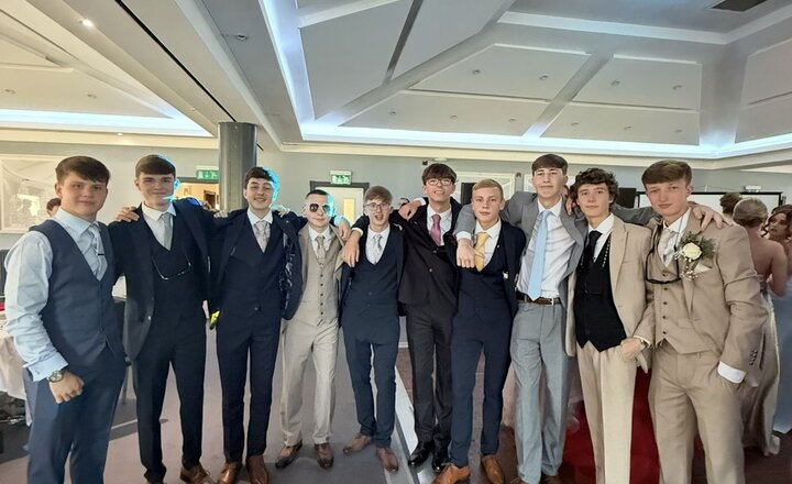 Image of 2025 Year 11 Prom on Friday 11th July at Formby Hall