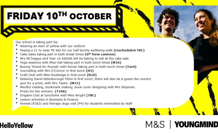 Image of World Mental Health Day October 2025