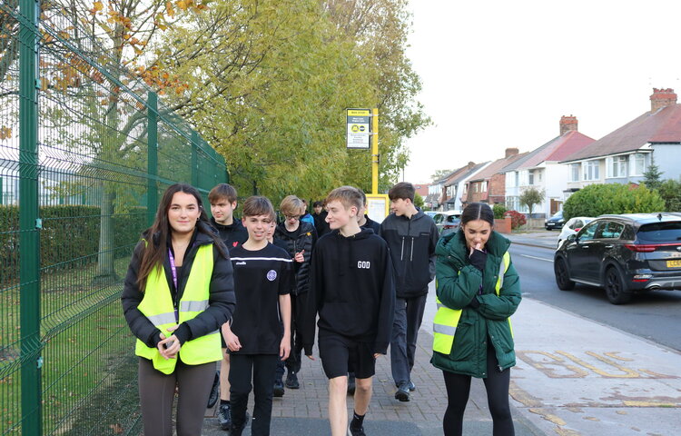 Image of Our half termly well-being walk