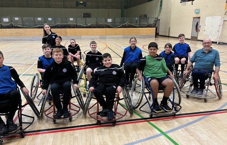 Image of Inclusion trip: wheelchair basketball - 12th September 2024