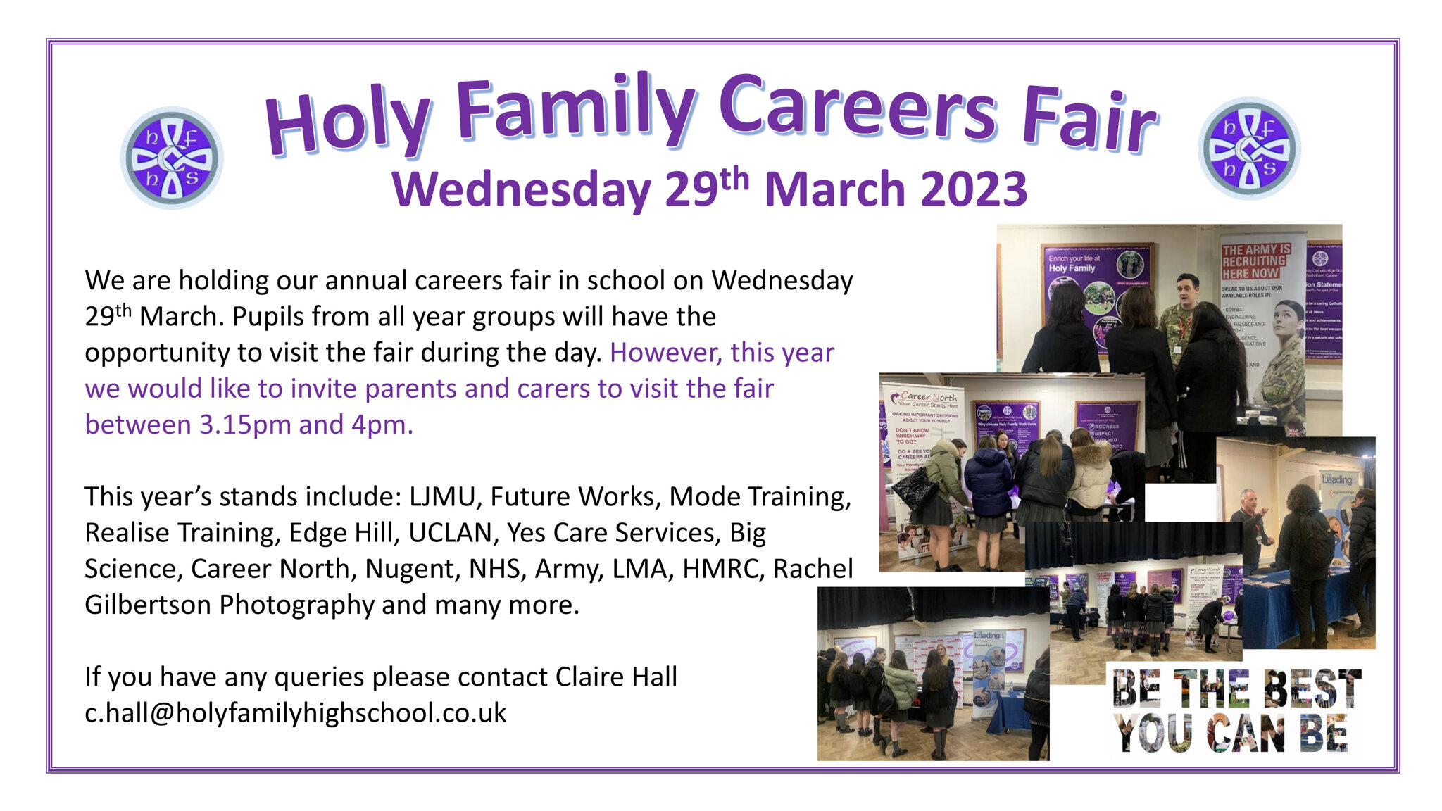 Image of Holy Family Careers Fair