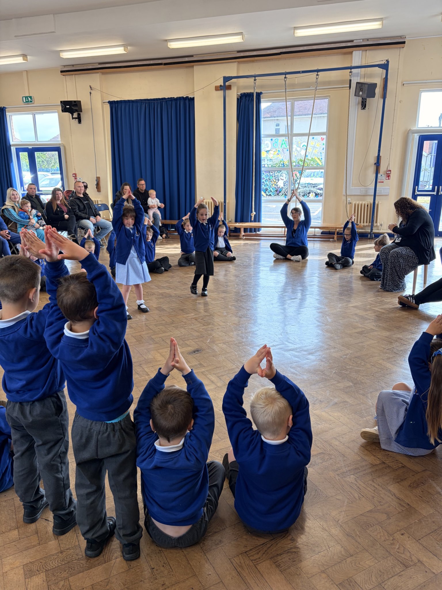 Image of Reception sing-a-long