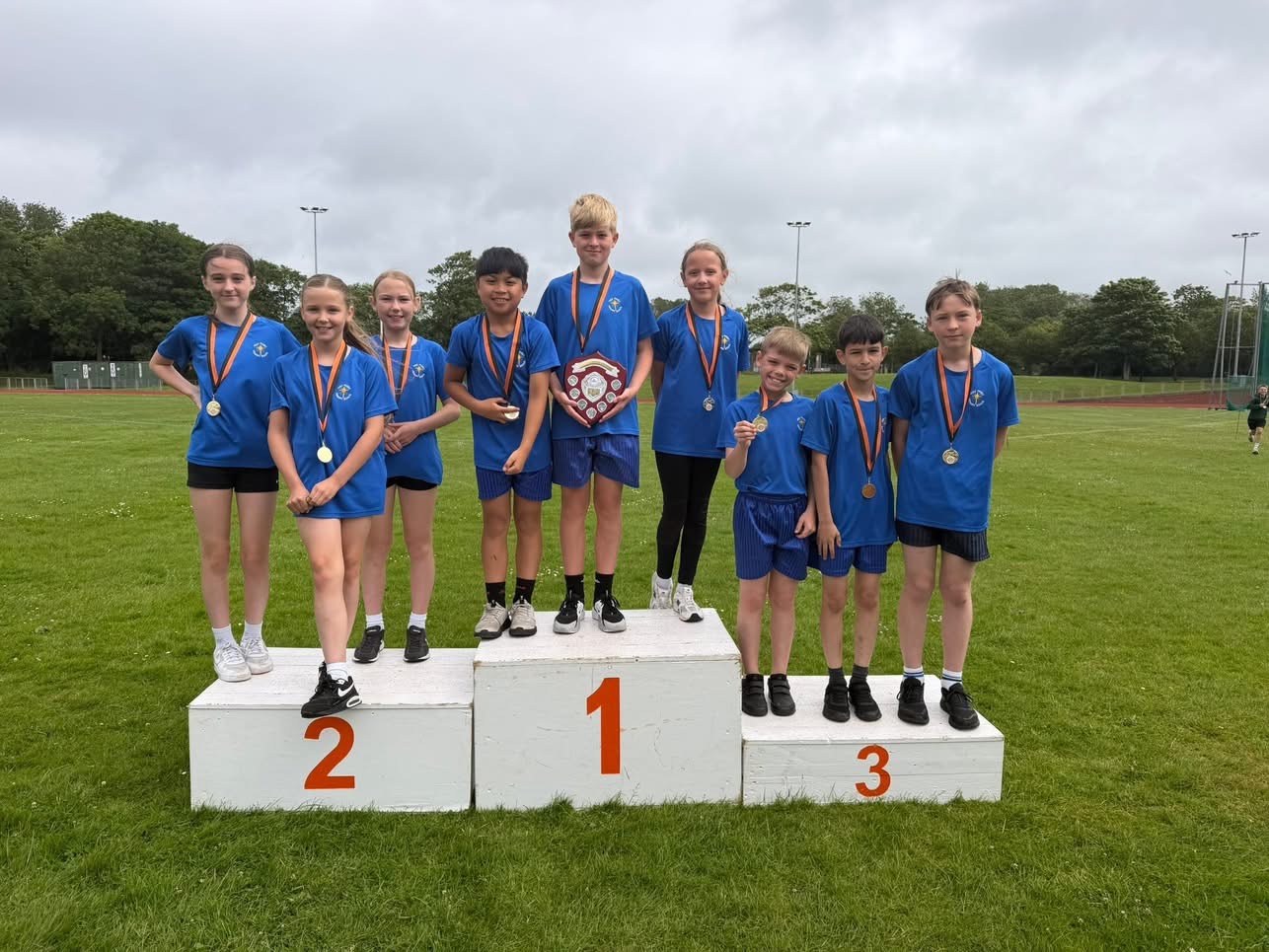 Image of Youth Games athletics winner!