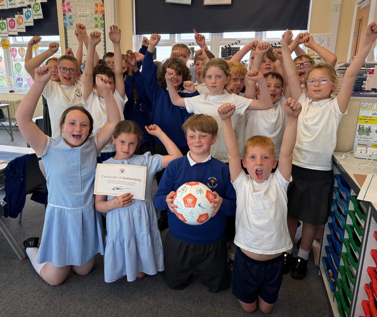 Image of Year 4 Fit2Go winners!