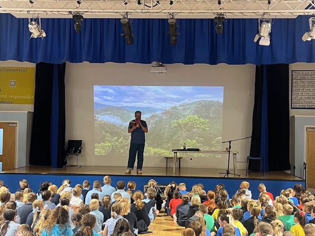 Image of Y6 Author Visit