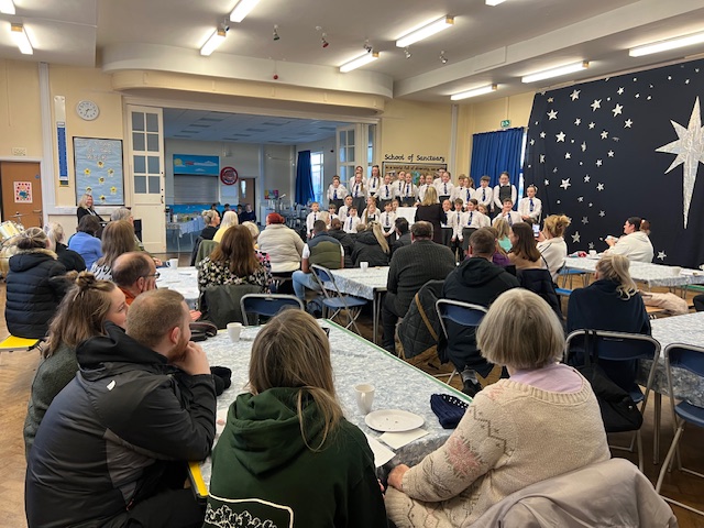 Image of Choir and coffee