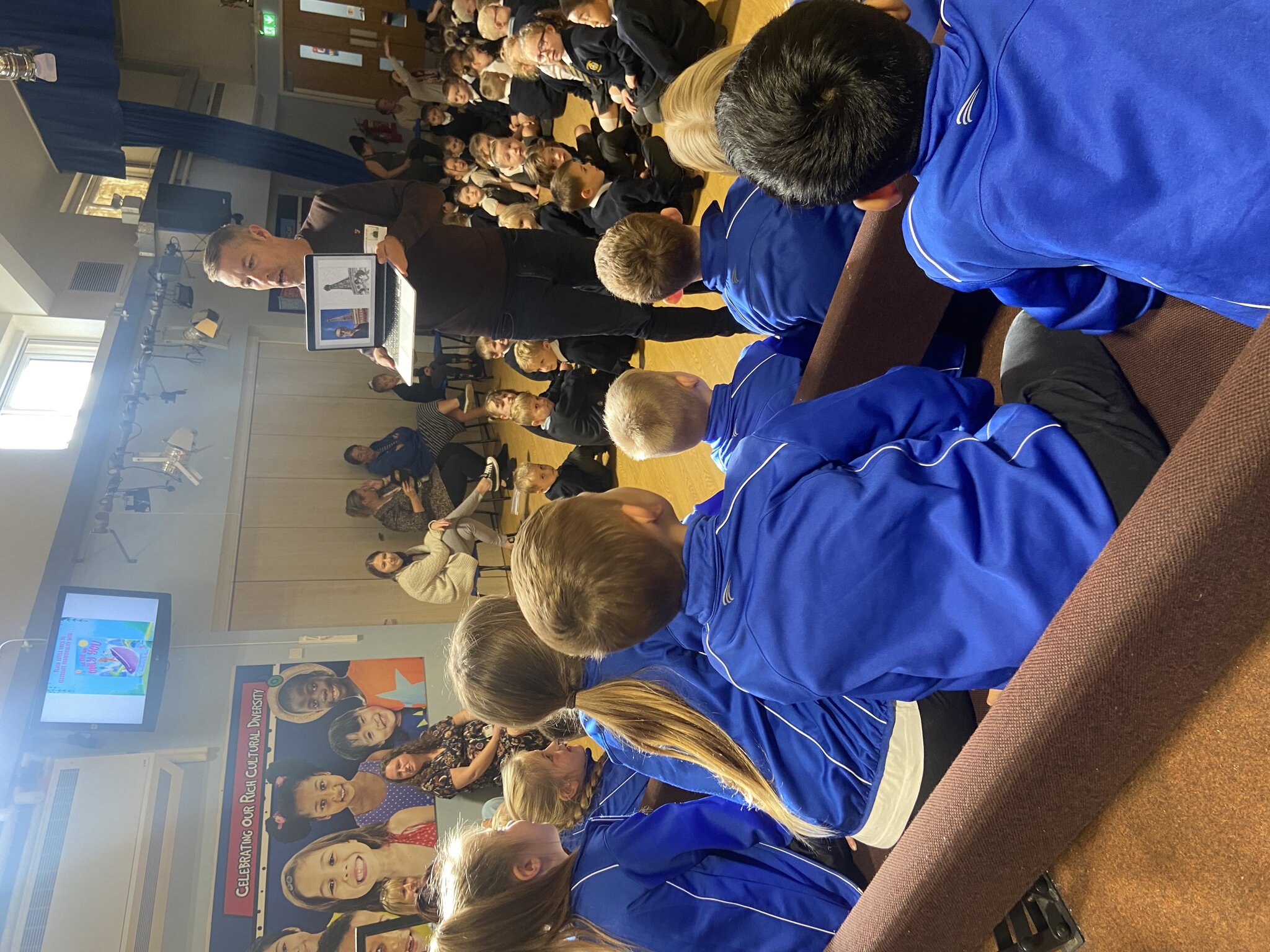 Image of Y2 Author visit to Anchorsholme Academy