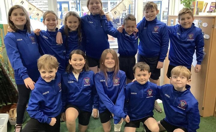 St. Bega's Year 4 pupils taking part in the tennis event 