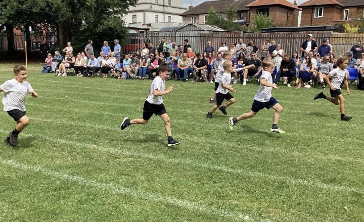 Holy Family pupils, family and teachers gathered to celebrate Sports Day 2026