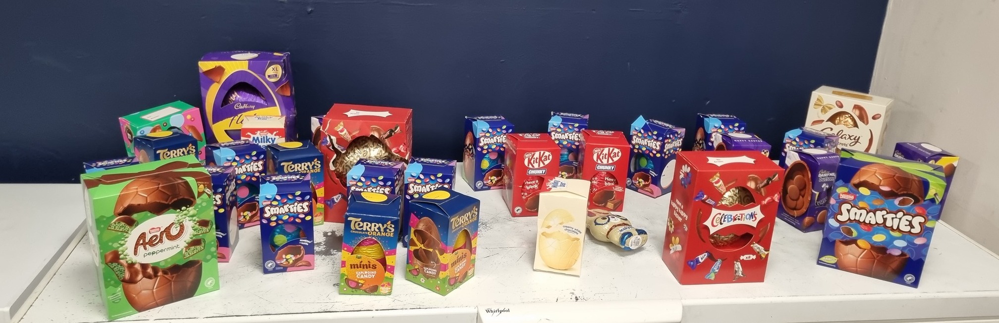 Holy Family's amazing foodbank donations for Easter