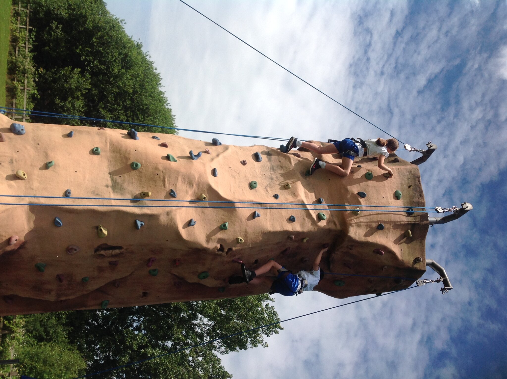 Image of KS2 Climbing Wall