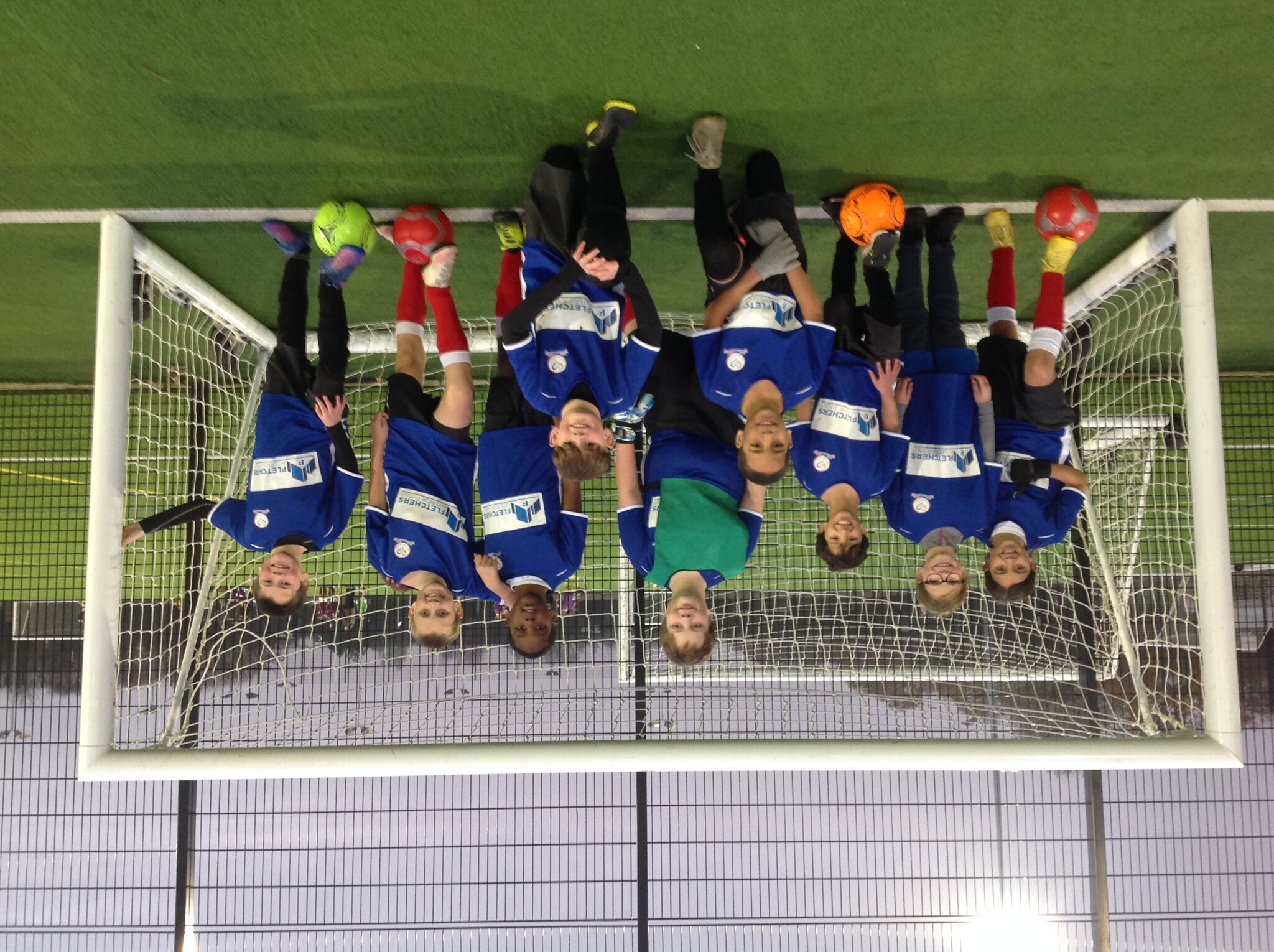 Image of Year 5/6 Football at Uclan 