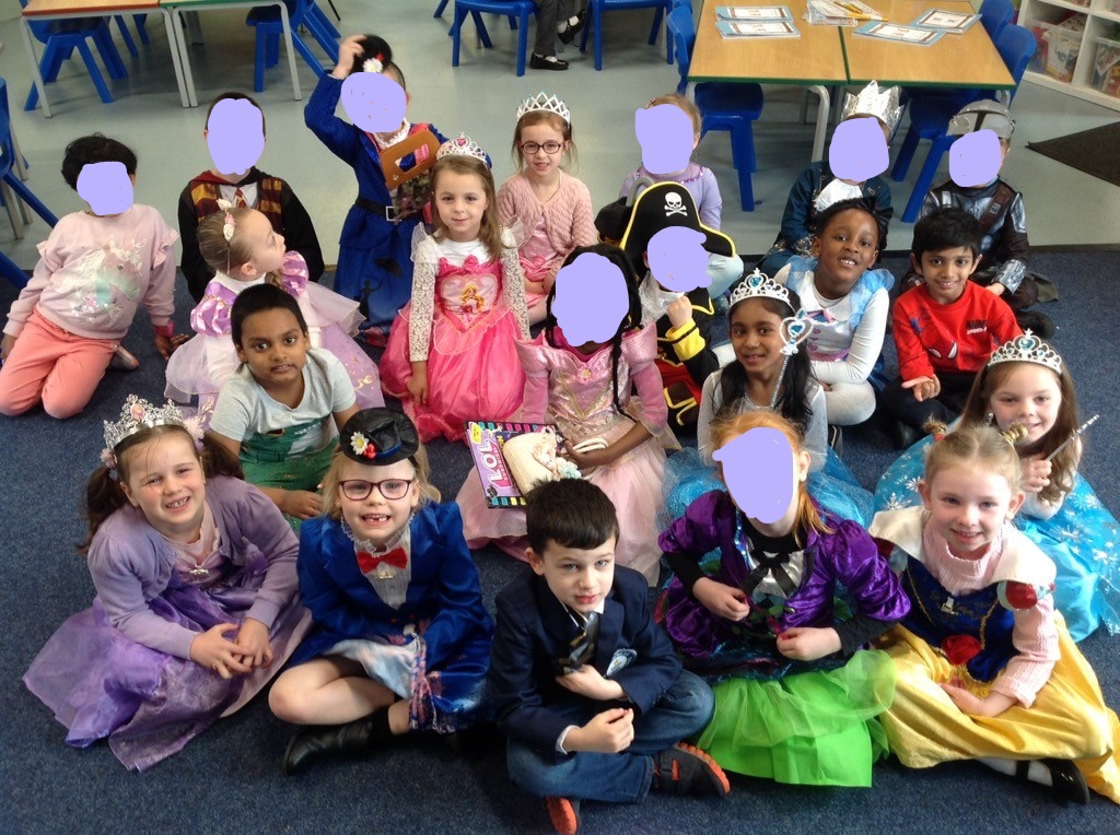 Image of World Book Day in Year 1