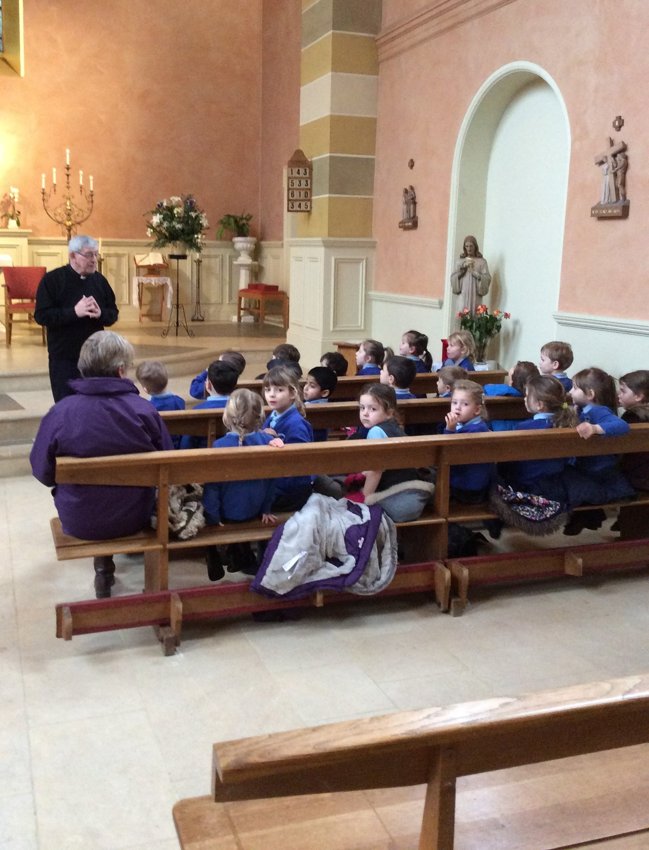 Image of Reception Class visit to Church