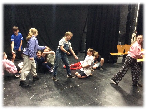Image of Year 6 at the Theatre