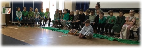 Image of St Patrick's Day Assembly
